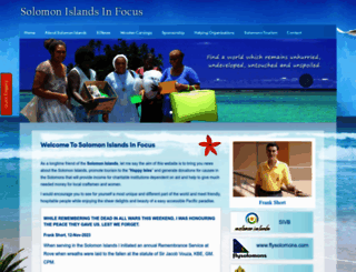 solomonislandsinfocus.com screenshot