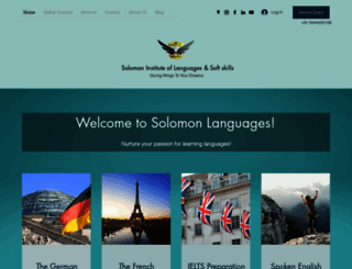 solomonlanguages.com screenshot