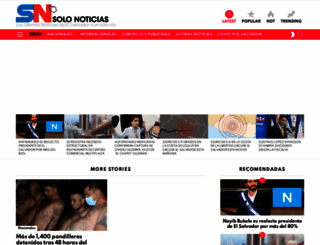 solonoticias.com screenshot