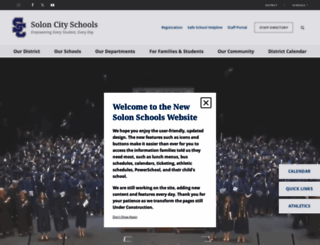 solonschools.org screenshot