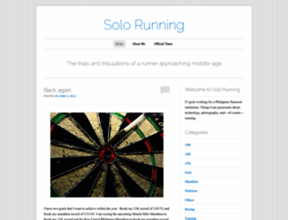 solorunning.wordpress.com screenshot