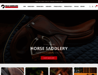 solosaddlers.co.za screenshot
