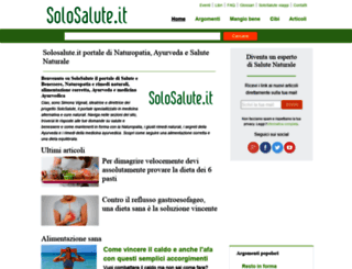 solosalute.it screenshot
