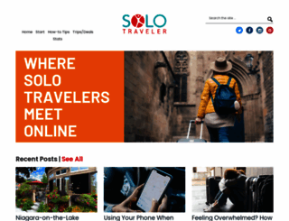 solotraveller.com screenshot