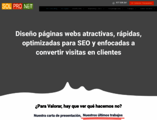 solpronet.com screenshot