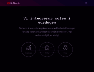 soltechenergy.com screenshot