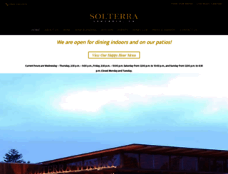 solterrawinery.com screenshot