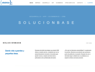 solucionbase.es screenshot