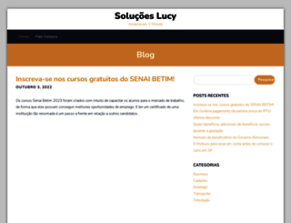 solucoeslucymizael.com.br screenshot