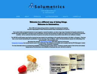 solumetrics.co.uk screenshot