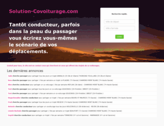 solution-covoiturage.com screenshot