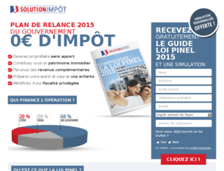 solution-impot-2015.com screenshot