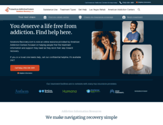solutions-recovery.com screenshot