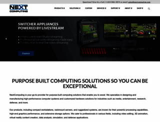 solutions.nextcomputing.com screenshot