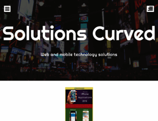 solutionscurved.wordpress.com screenshot