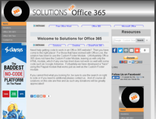 solutionsforofficelive.com screenshot