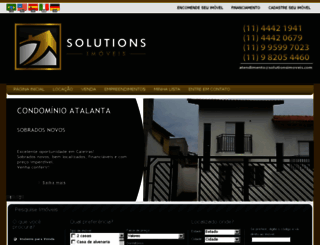 solutionsimoveis.com screenshot