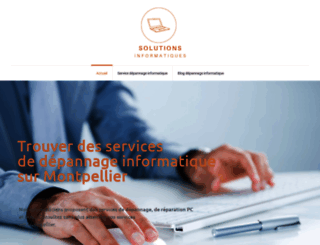 solutionsinformatiques.fr screenshot
