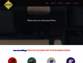 solutionsplus.co.in screenshot