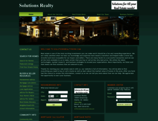 solutionsrealtynow.com screenshot