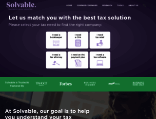 solvable.com screenshot