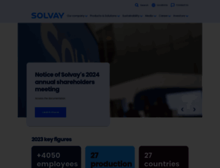 solvay.com screenshot