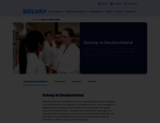solvay.de screenshot