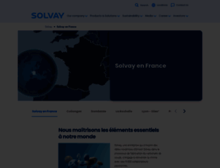 solvay.fr screenshot