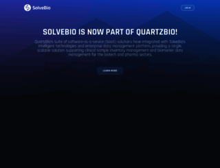 solvebio.com screenshot
