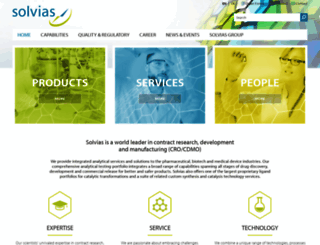 solvias.com screenshot