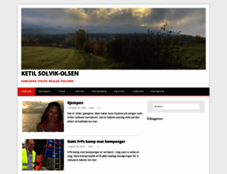 solvikolsen.com screenshot