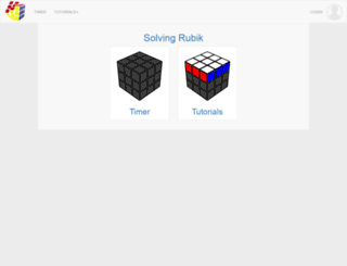 solvingrubik.com screenshot