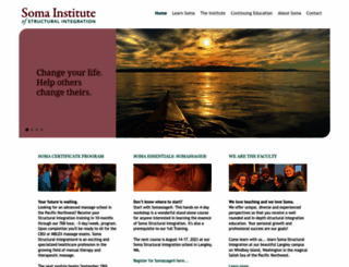 soma-institute.org screenshot