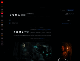 soma.wikia.com screenshot