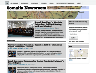 somalianewsroom.com screenshot