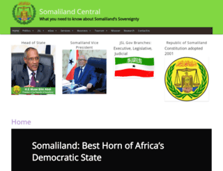 somalilandcentral.com screenshot
