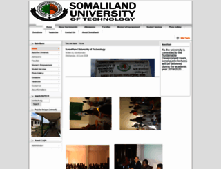 somalilanduniversity.org screenshot