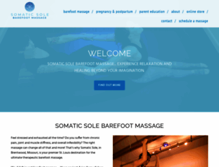 somaticsolemassage.com screenshot