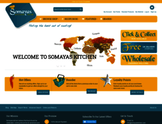 somayaskitchen.co.uk screenshot