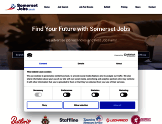 somersetjobs.co.uk screenshot