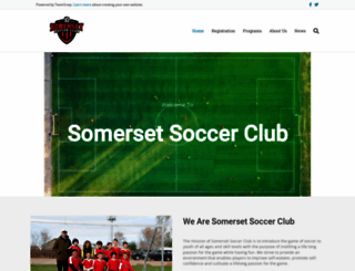 somersetsoccer.org screenshot