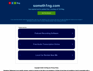 someth1ng.com screenshot