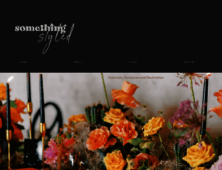 somethingstyledevents.com screenshot