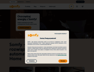 somfy.pl screenshot