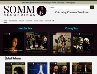 somm-recordings.com screenshot