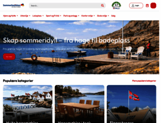 sommerbutikken.no screenshot