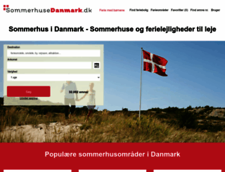 sommerhusedanmark.dk screenshot