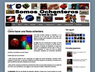 somosochenteros.blogspot.com screenshot
