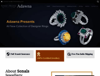 sonalsjewellery.com screenshot