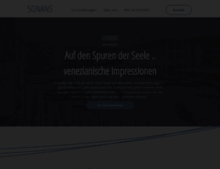 sonans.com screenshot